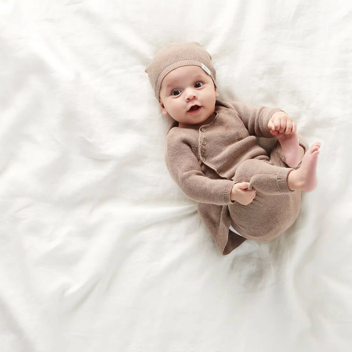 Winter Coats|Sweaters + Jackets-Noppies Long Sleeve Cardigan Knit Pino