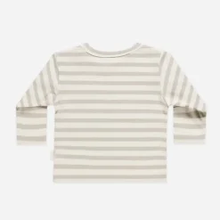 Tops + Tees-Quincy Mae Long Sleeve Pocket Tee
