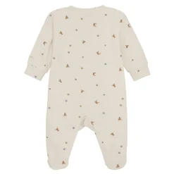 Rompers|Onesies-Fixoni Long Sleeve Romper Eggnog