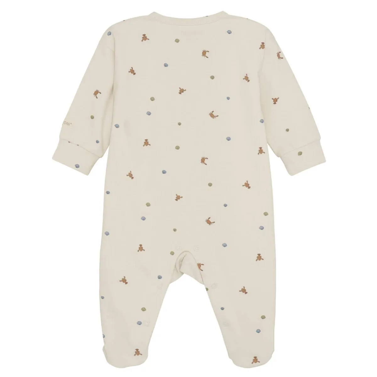 Rompers|Onesies-Fixoni Long Sleeve Romper Eggnog
