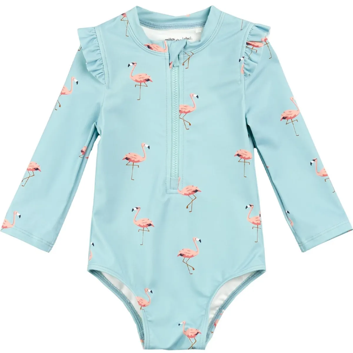 Swimwear-miles the label. Long Sleeve Swimsuit (Baby)