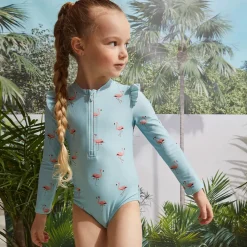 Swimwear-miles the label. Long Sleeve Swimsuit (Kids)