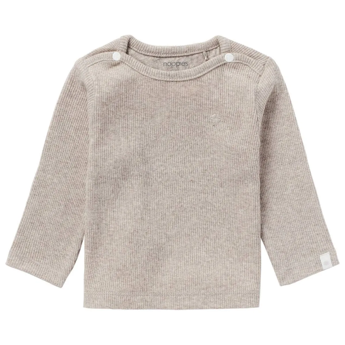 Tops + Tees-Noppies Long Sleeve Tee Rib Natal