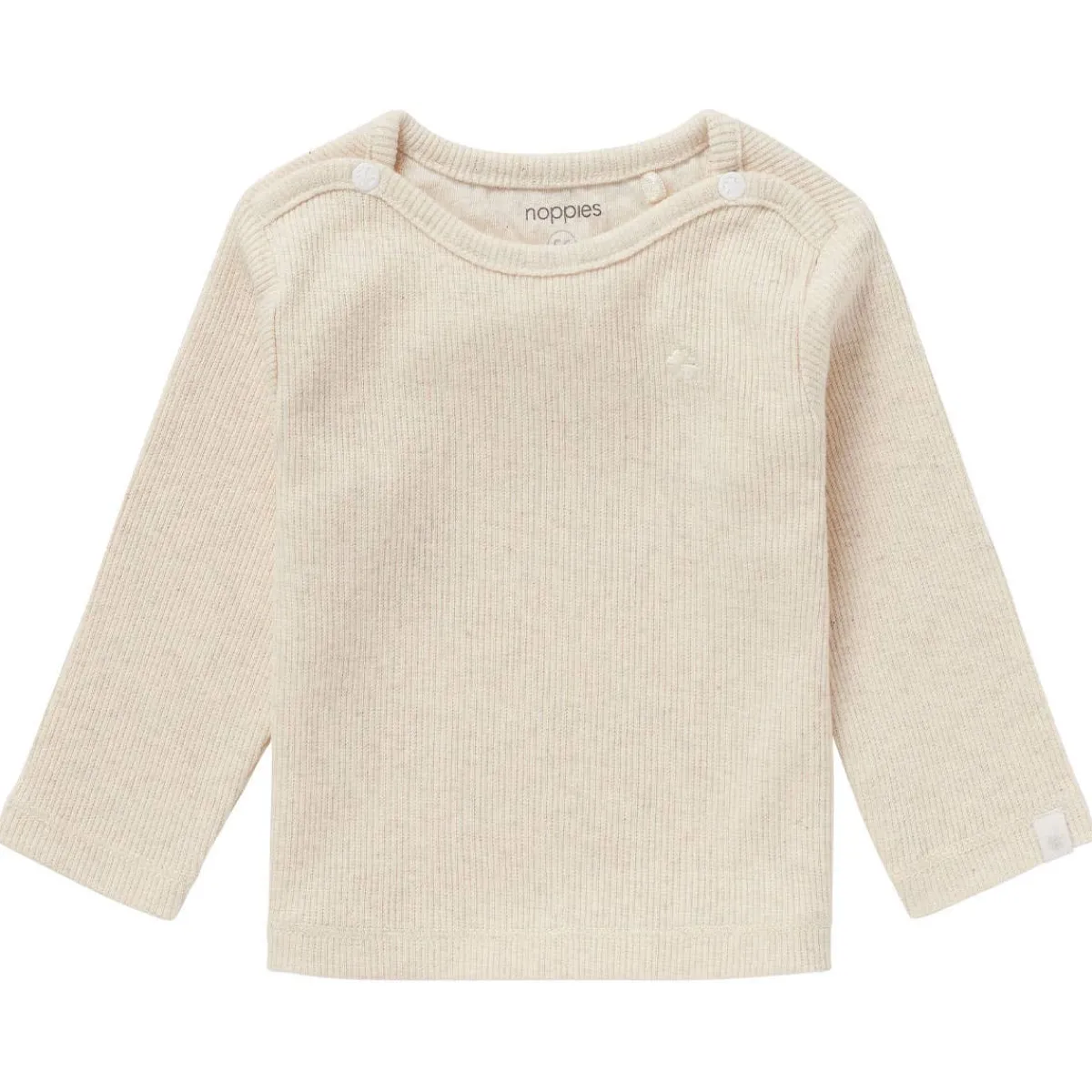 Tops + Tees-Noppies Long Sleeve Tee Rib Natal