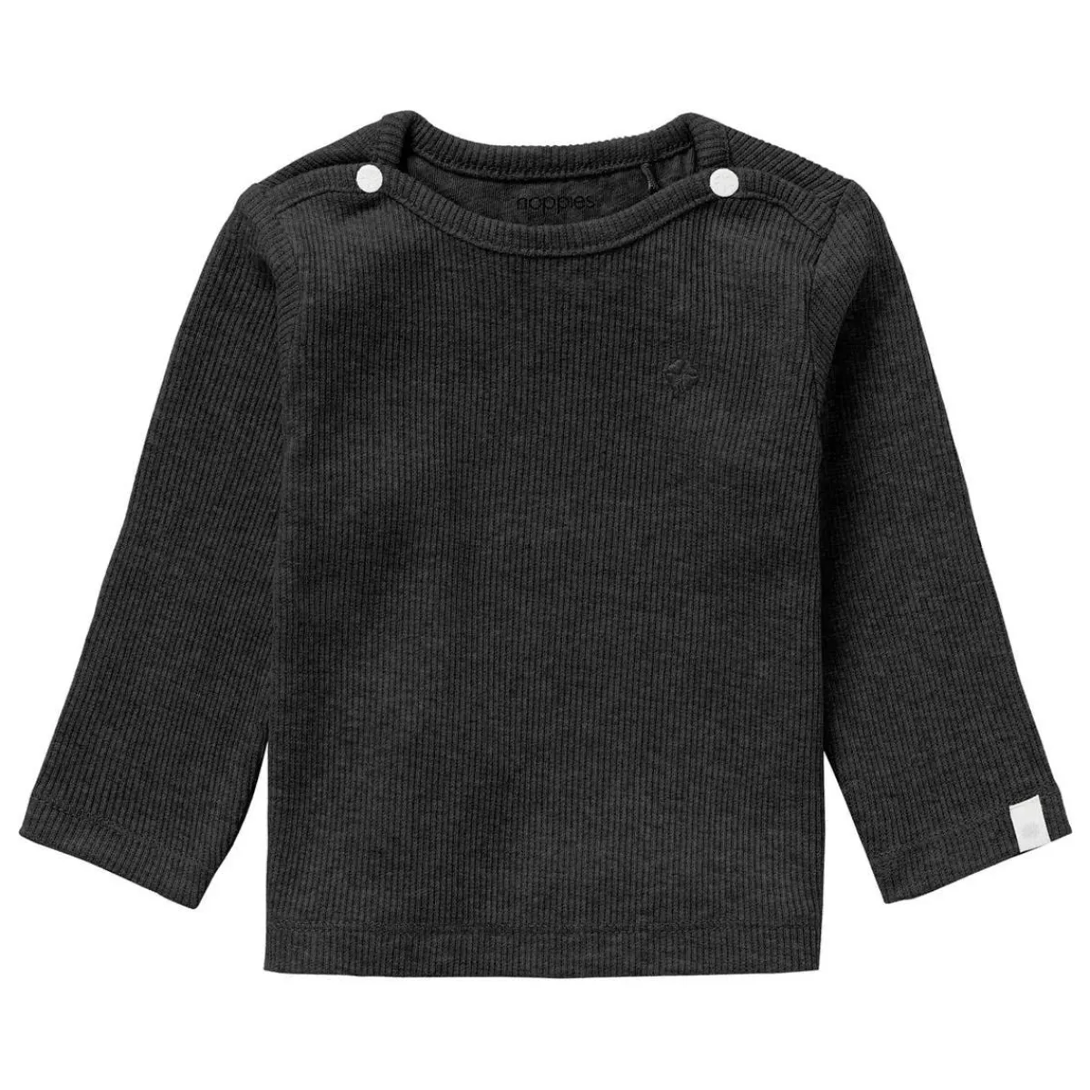 Tops + Tees-Noppies Long Sleeve Tee Rib Natal