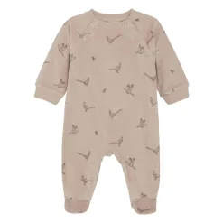 Rompers-Fixoni Long Sleeve Velour Romper