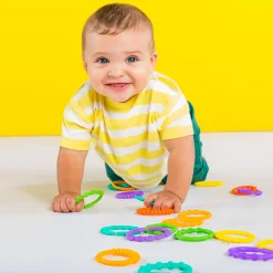 Grasping Toys|Pacifiers + Clips-Bright Starts Lots-of-Links