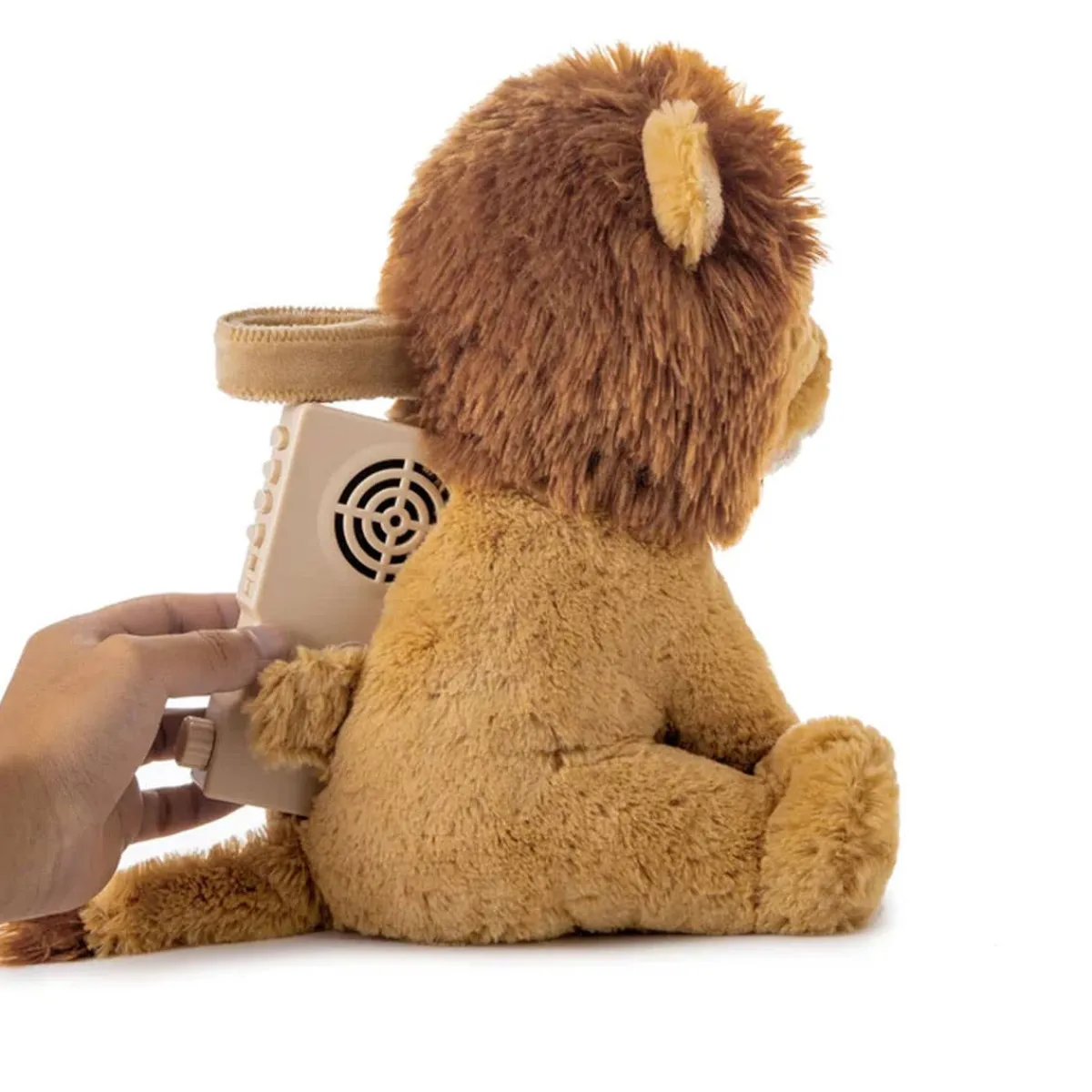 Plush Animals|Sound + Light Machines-Cloud B Louis the Lion Smart Sensor