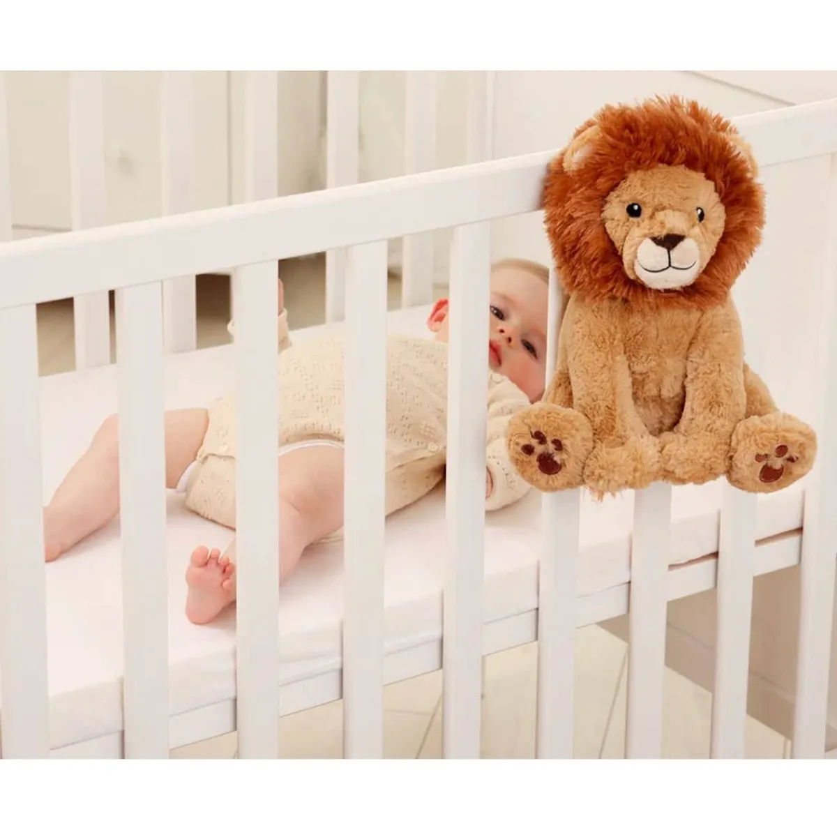 Plush Animals|Sound + Light Machines-Cloud B Louis the Lion Smart Sensor