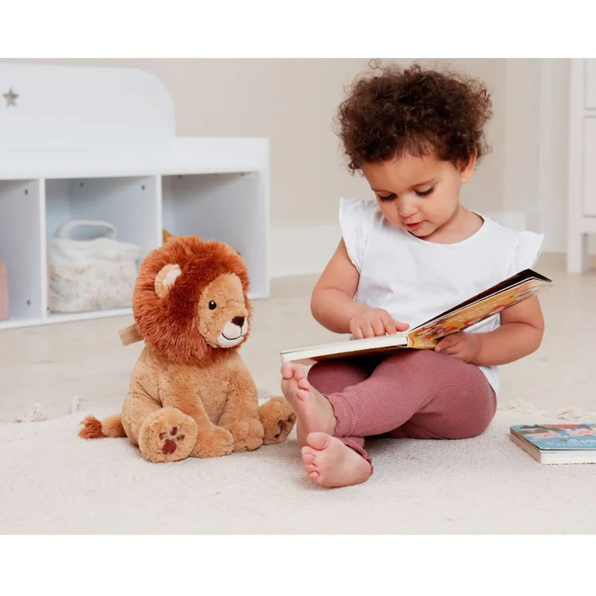 Plush Animals|Sound + Light Machines-Cloud B Louis the Lion Smart Sensor