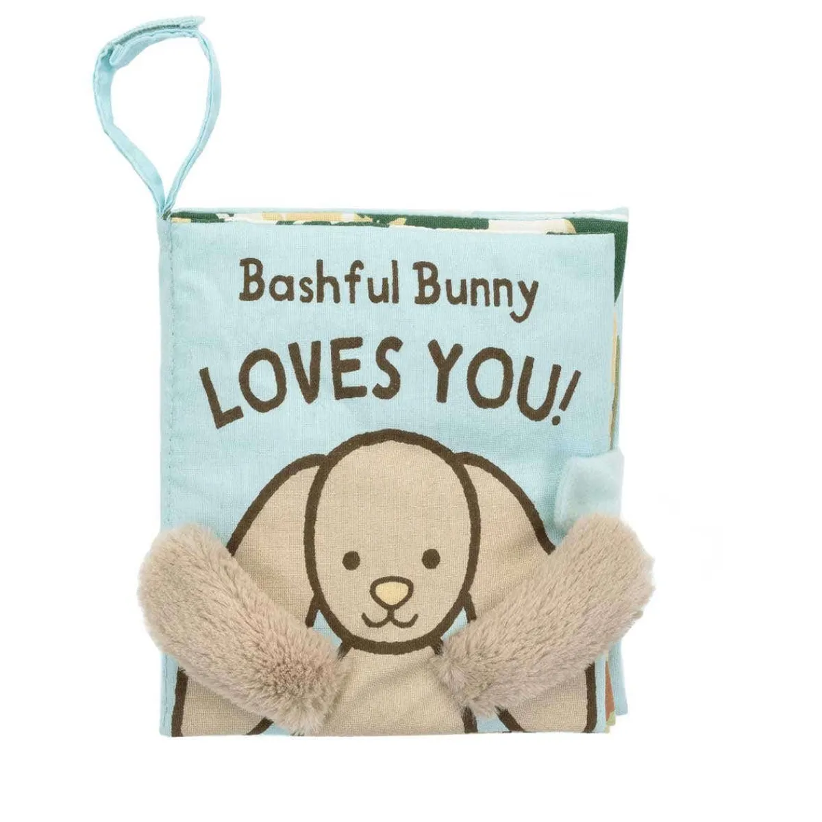 Infant Soft Books-Jellycat Loves You Cloth Book