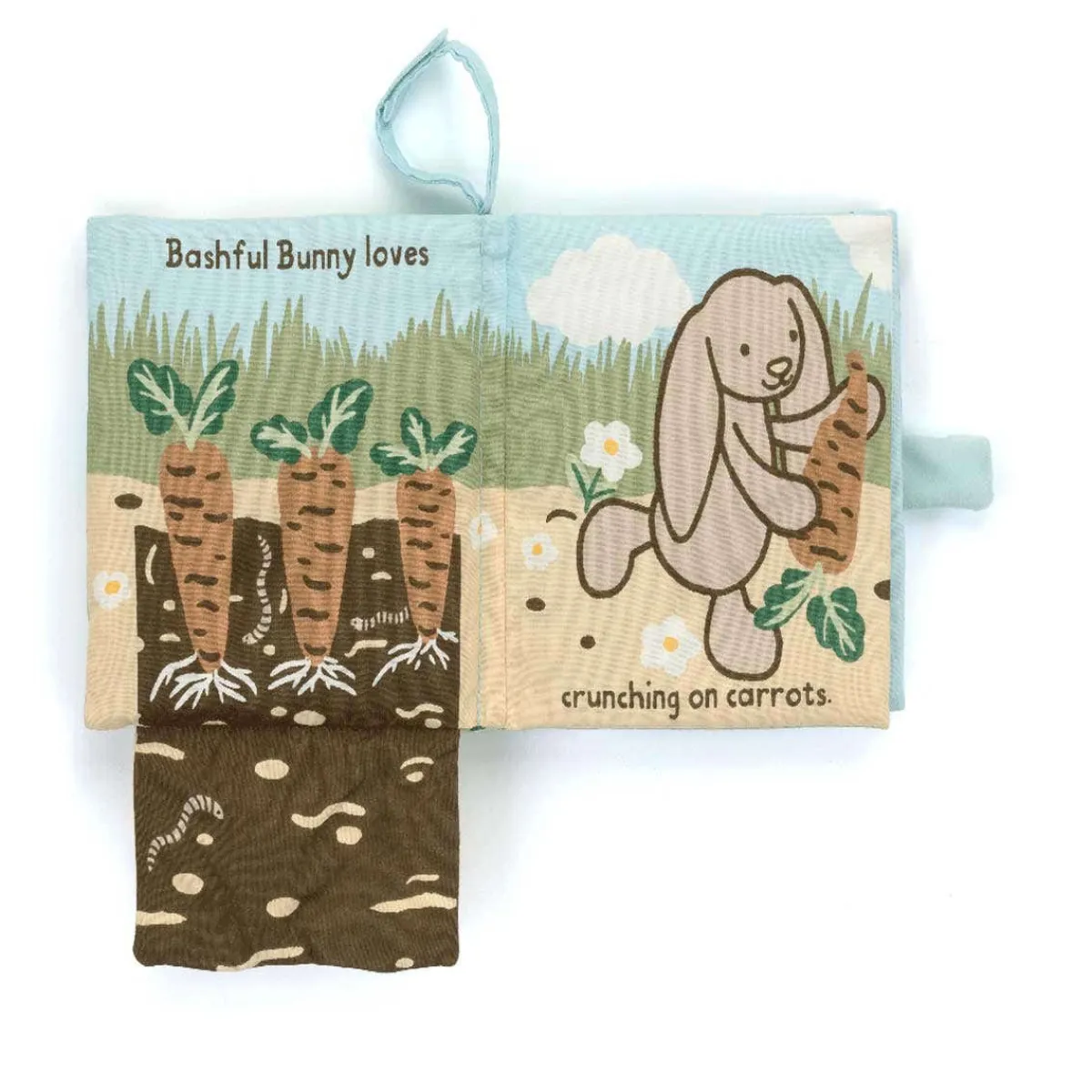 Infant Soft Books-Jellycat Loves You Cloth Book