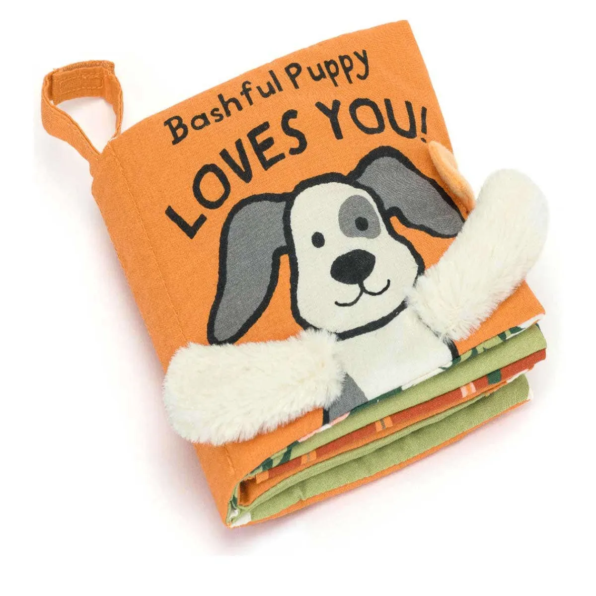 Infant Soft Books-Jellycat Loves You Cloth Book