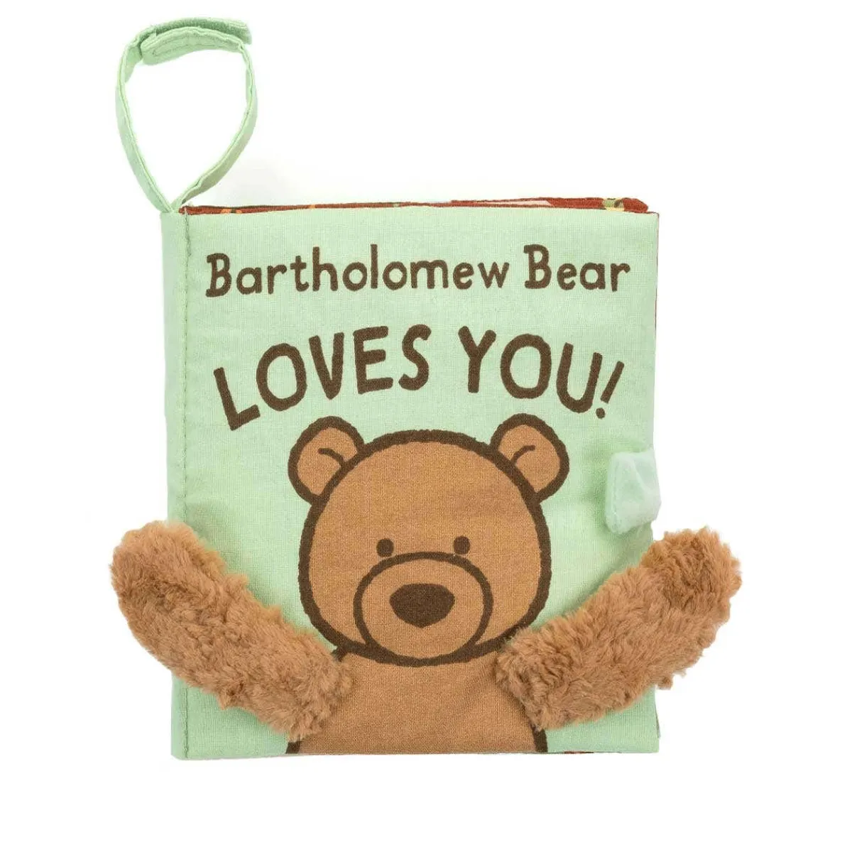 Infant Soft Books-Jellycat Loves You Cloth Book