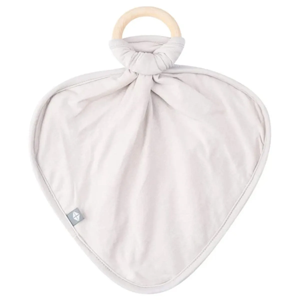 Teething Blankies|Wooden Rattles + Teethers-Kyte Baby Lovey with Wooden Teething Ring