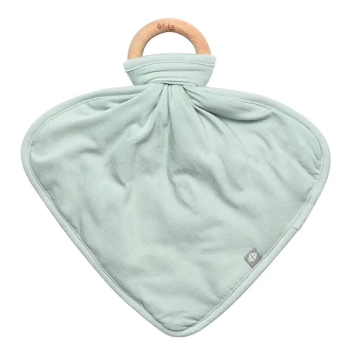 Teething Blankies|Wooden Rattles + Teethers-Kyte Baby Lovey with Wooden Teething Ring