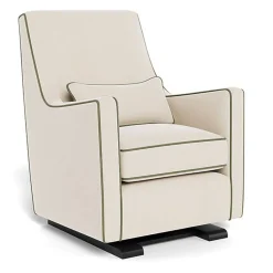 Gliders-Monte Design Luca Glider - European Fabric with Espresso Base
