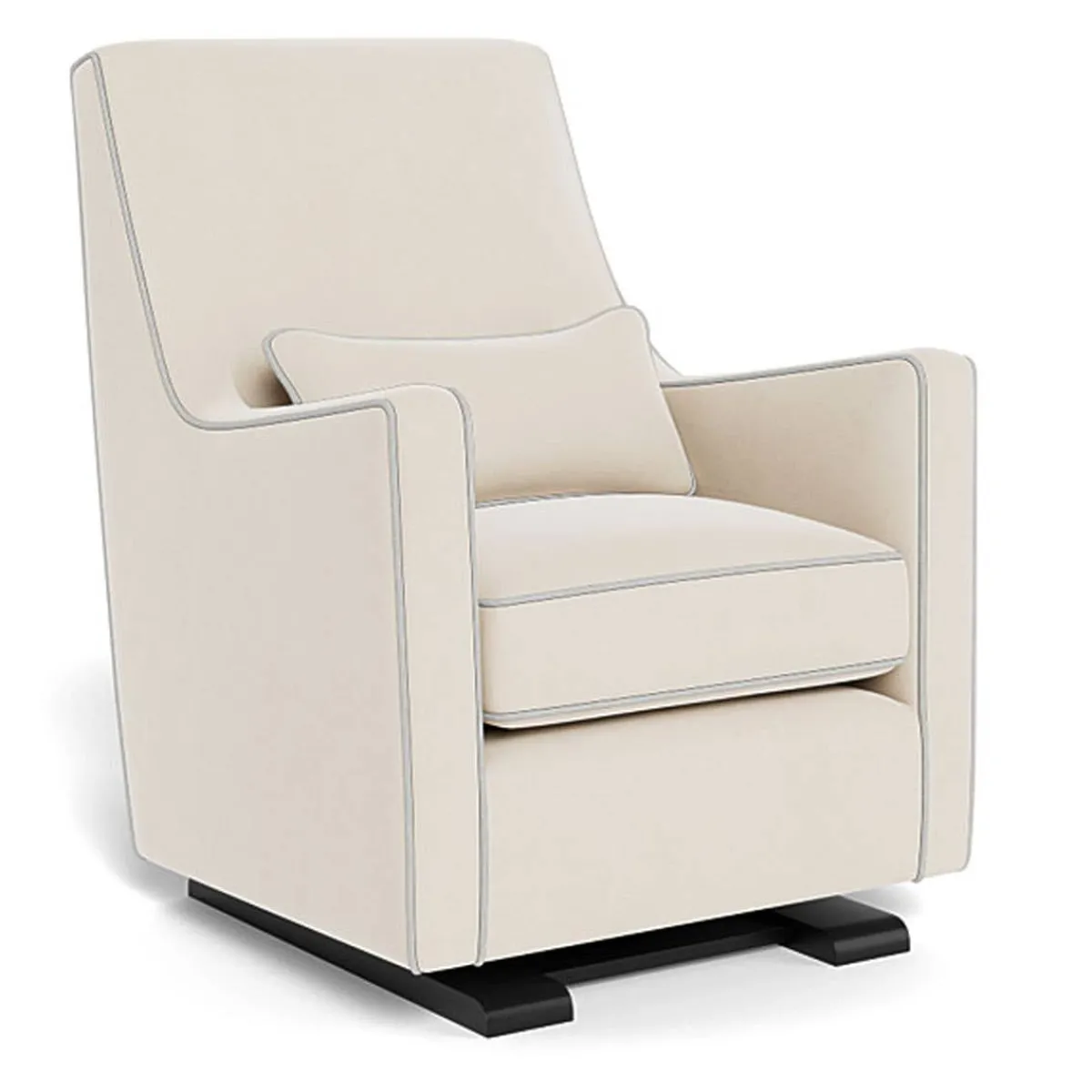 Gliders-Monte Design Luca Glider - European Fabric with Espresso Base