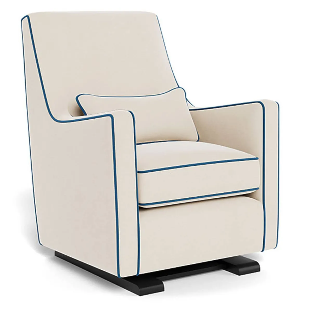 Gliders-Monte Design Luca Glider - European Fabric with Espresso Base