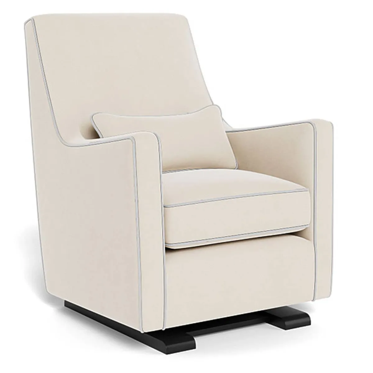 Gliders-Monte Design Luca Glider - European Fabric with Espresso Base
