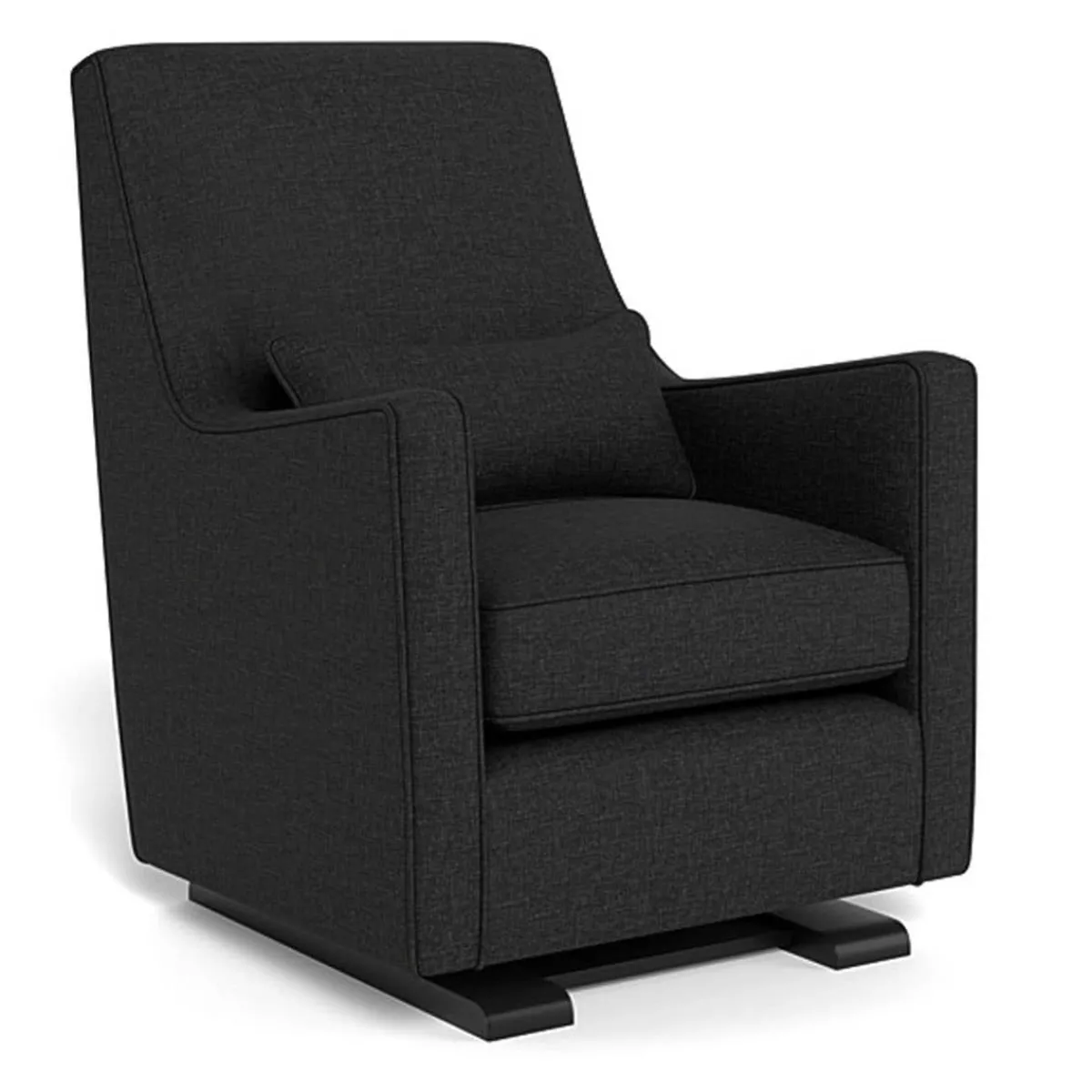 Gliders-Monte Design Luca Glider - Fabric with Espresso Base