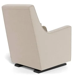 Gliders-Monte Design Luca Glider - Wool Fabric with Espresso Base