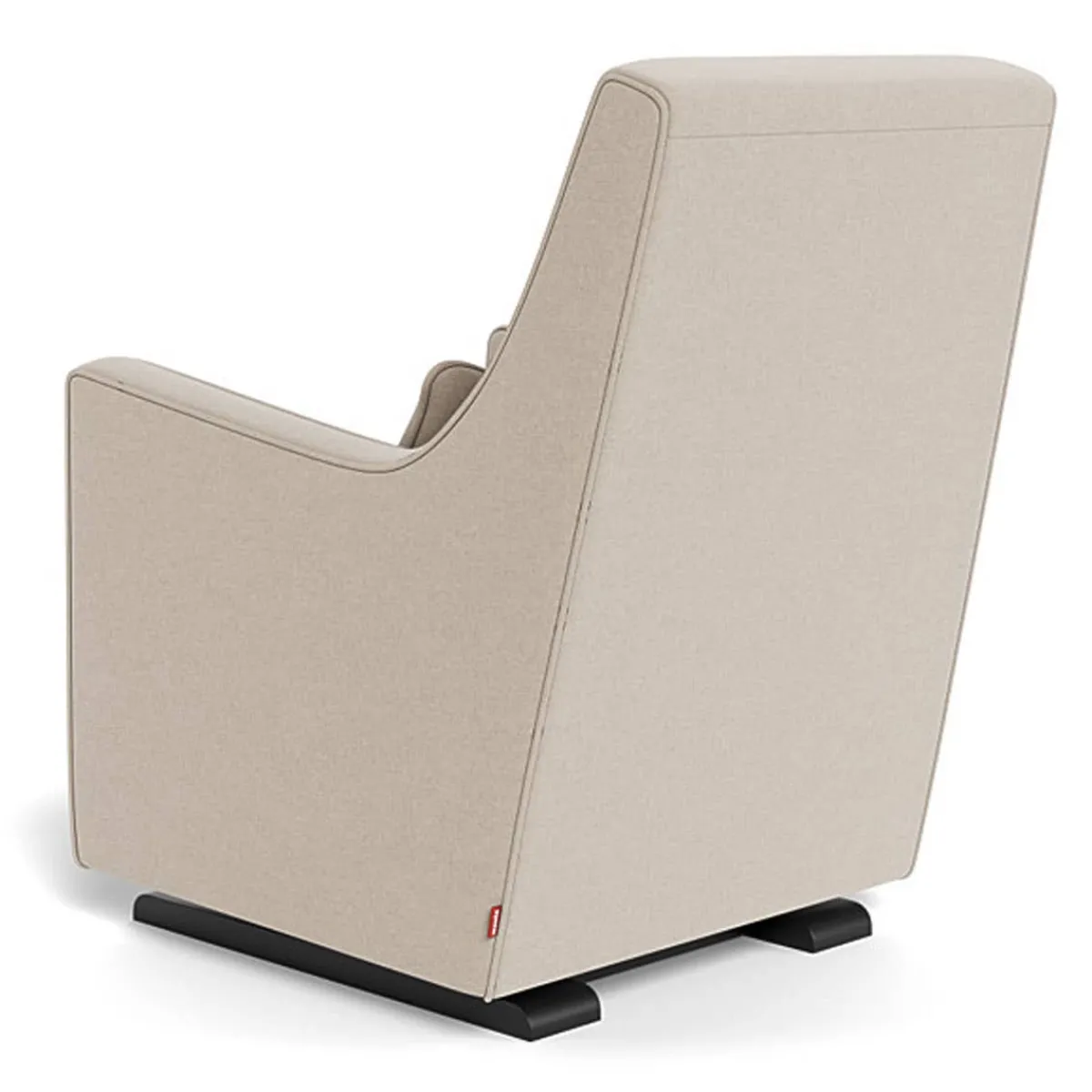 Gliders-Monte Design Luca Glider - Wool Fabric with Espresso Base