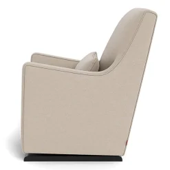 Gliders-Monte Design Luca Glider - Wool Fabric with Espresso Base