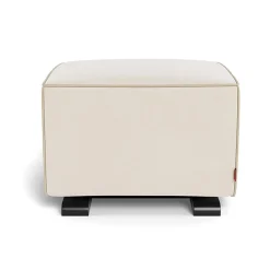 Ottomans-Monte Design Luca Ottoman - European Fabric with Espresso Base