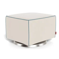 Ottomans-Monte Design Luca Ottoman - European Fabric with Swivel Base