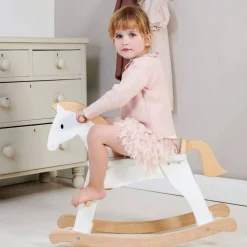 Ride-On Toys|Wooden Toys-Tender Leaf Toys Lucky Rocking Horse