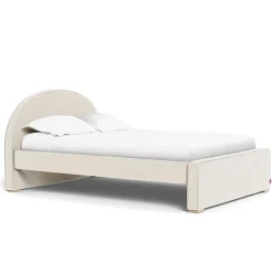 Double Beds-Monte Design Luna Double Bed - Fabric - High HB + Low FB
