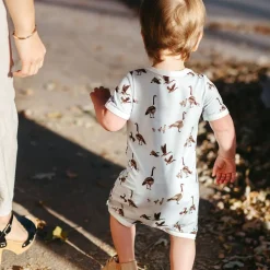 Rompers-Milkbarn Luxe Stretch Shortall