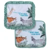 Blankets-Earth Baby Outfitters Luxe Tencel Security Blanket (2 Pack)