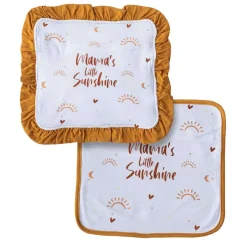 Blankets-Earth Baby Outfitters Luxe Tencel Security Blanket (2 Pack)