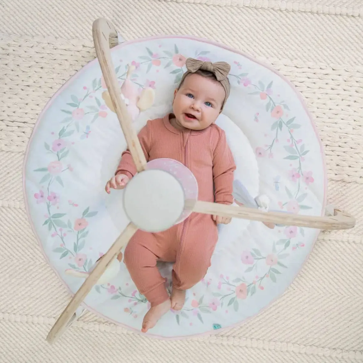 Wooden Toys|Activity Gyms-aden + anais Ma Fleur Play + Discover Activity Gym