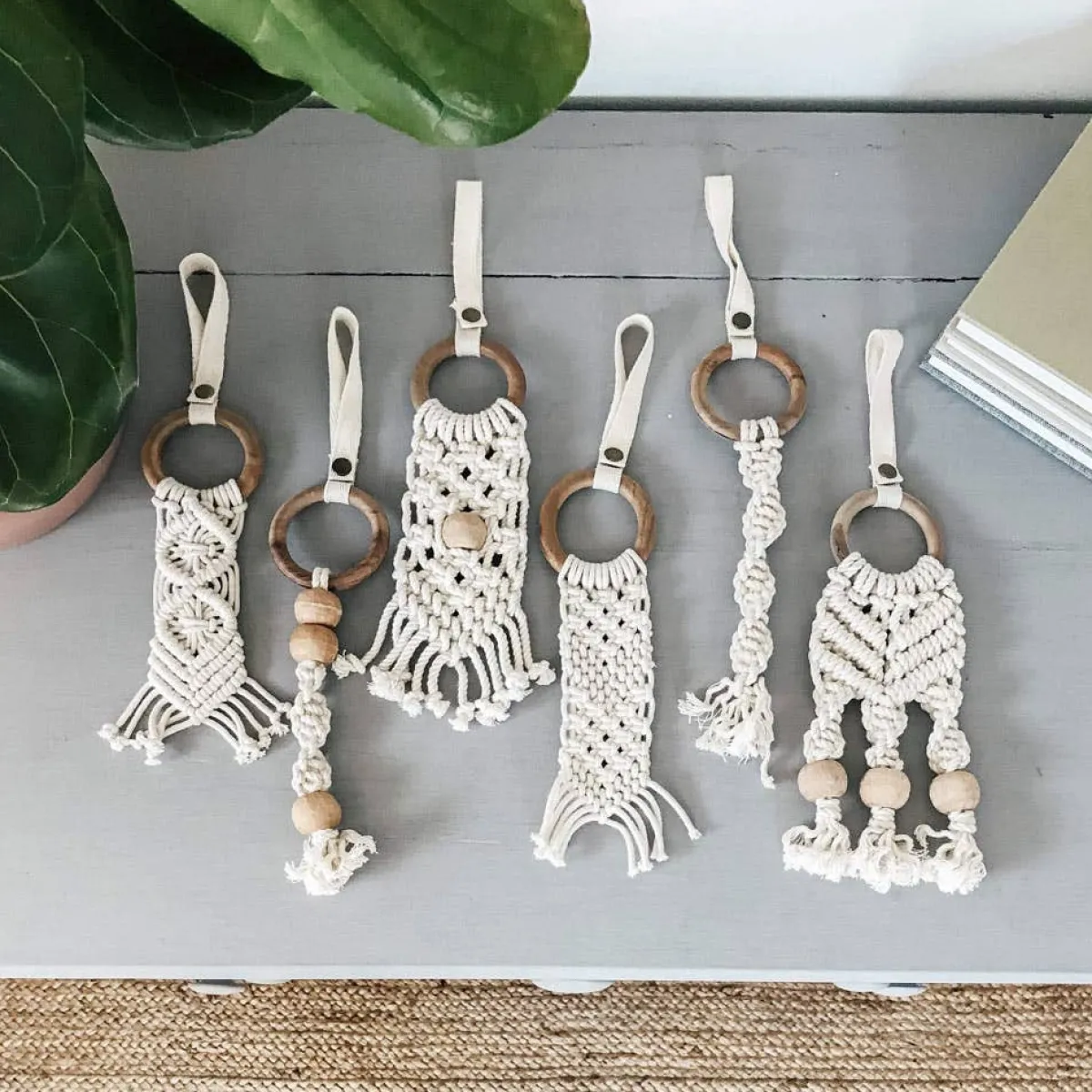 Wooden Toys|Activity Gyms-finn + emma Macrame Play Gym