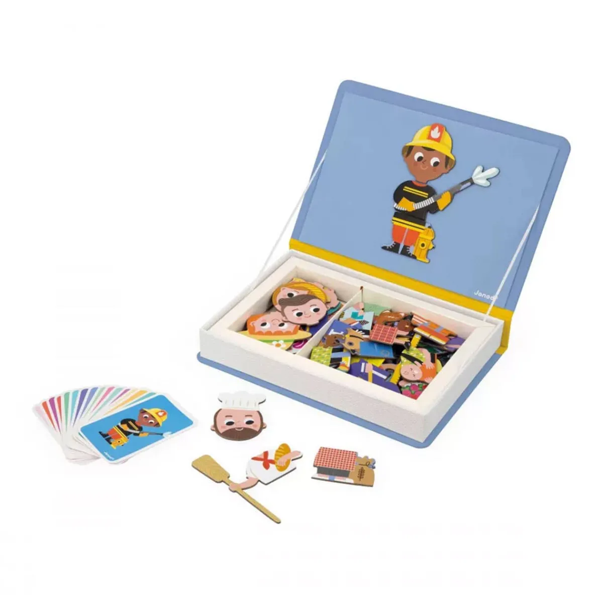 Puzzles|Memory Games-Janod MagnetiBook