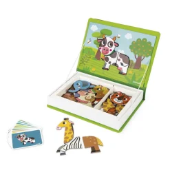 Puzzles|Memory Games-Janod MagnetiBook