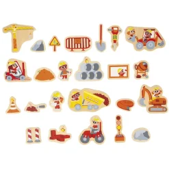Puzzles|Wooden Toys-Janod Magnets (24 Pieces)