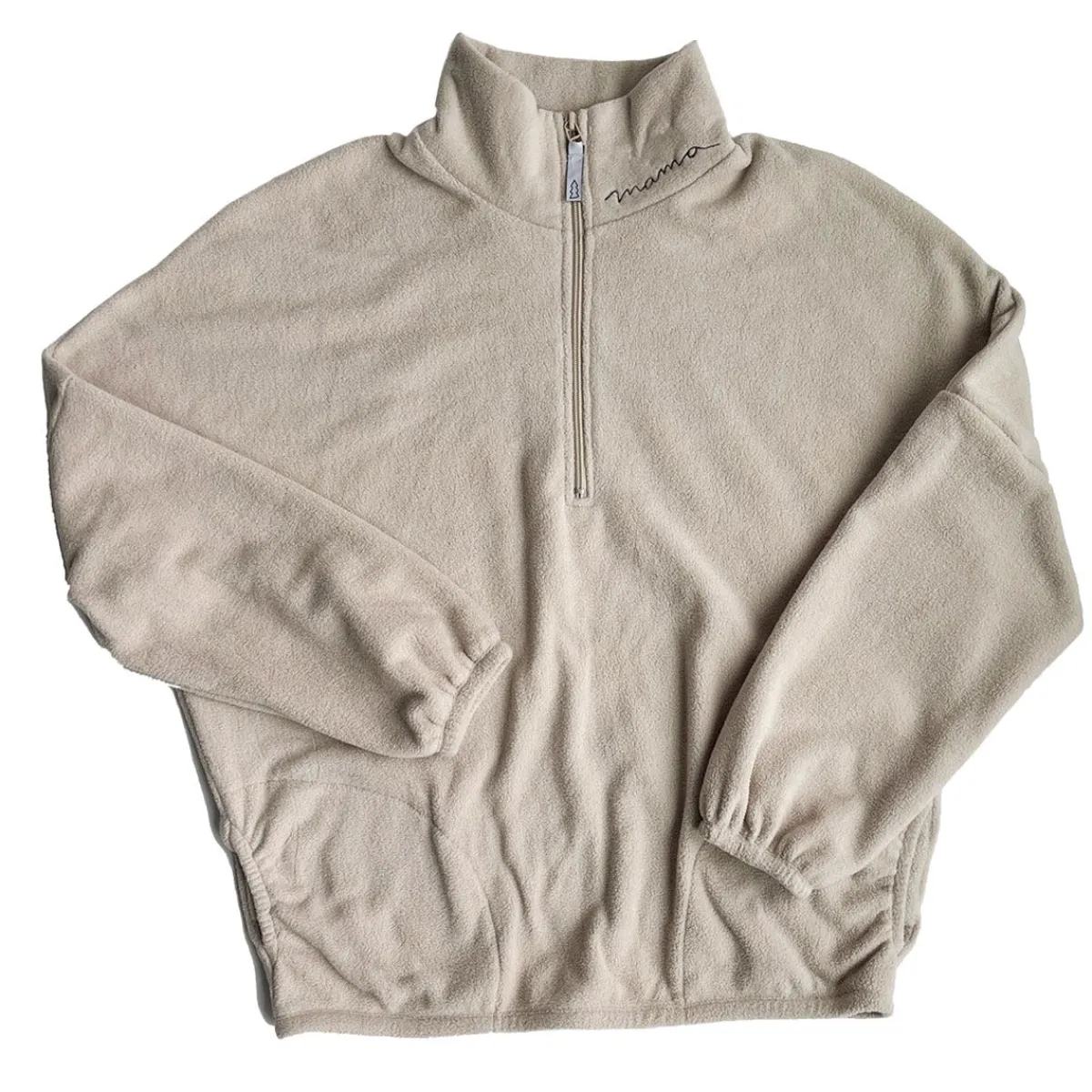 Tees + Sweaters-North Kinder Mama Polar Fleece Zip Sweater
