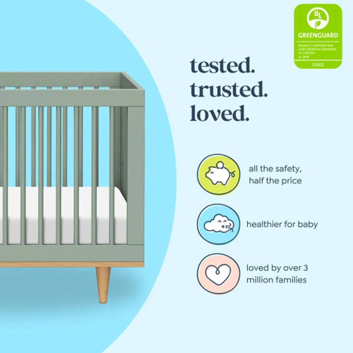 Convertible Cribs-DaVinci Marley 3-in-1 Crib
