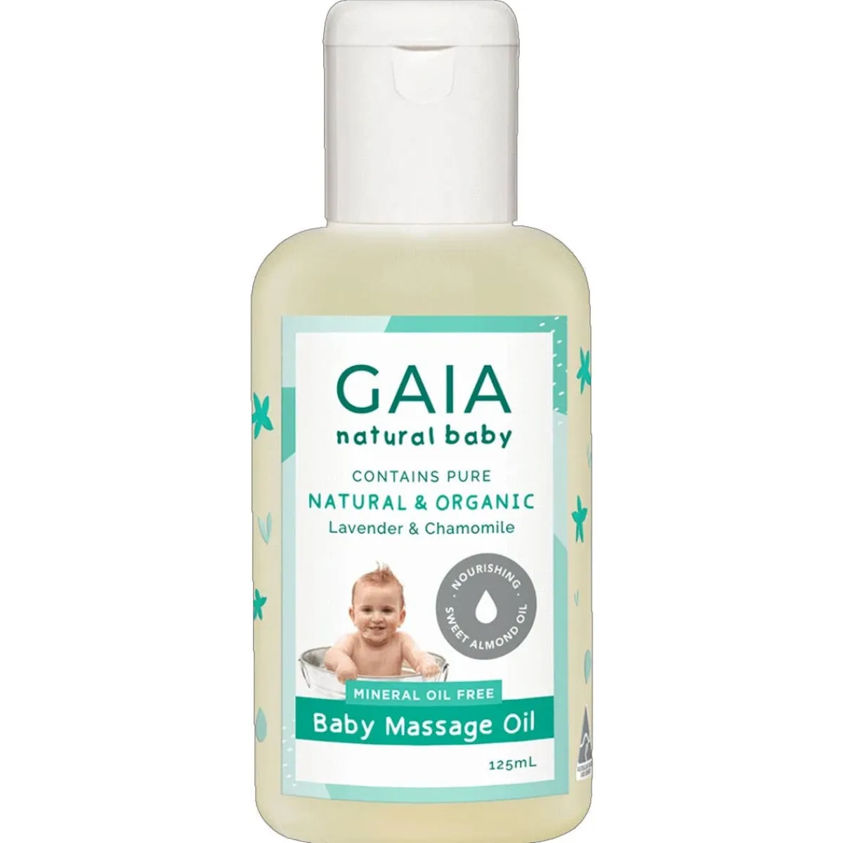 Kids Lotion|Infant Moisturizer-Gaia Massage Oil (125 mL)