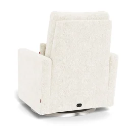 Motorized Gliders|Gliders-Monte Design Matera Glider Motorized Recliner - Faux Sheepskin Fabric with Swivel Base