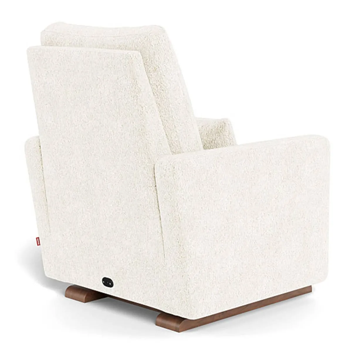 Motorized Gliders|Gliders-Monte Design Matera Glider Motorized Recliner - Faux Sheepskin Fabric