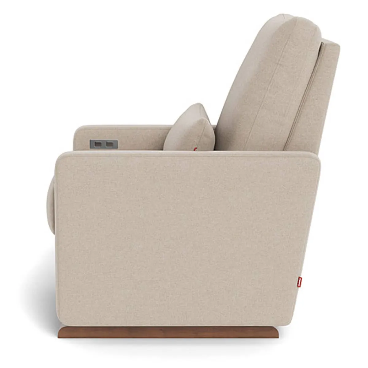 Motorized Gliders|Gliders-Monte Design Matera Glider Motorized Recliner - Wool Fabric