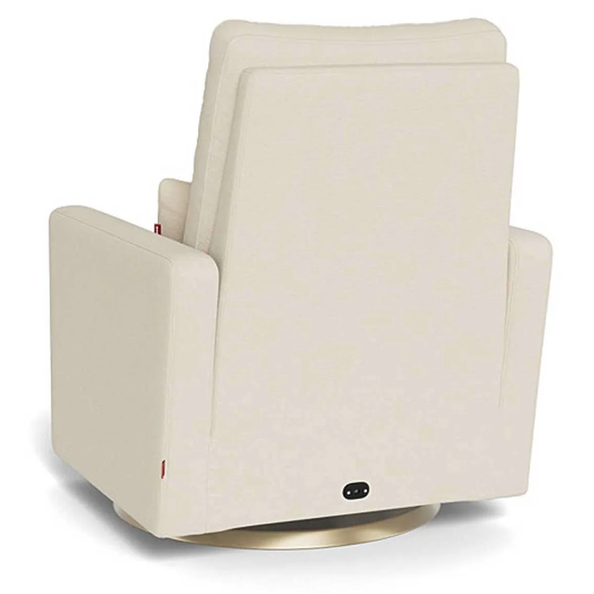 Motorized Gliders|Gliders-Monte Design Matera Glider Motorized Swivel Recliner - Organic Cotton Blend