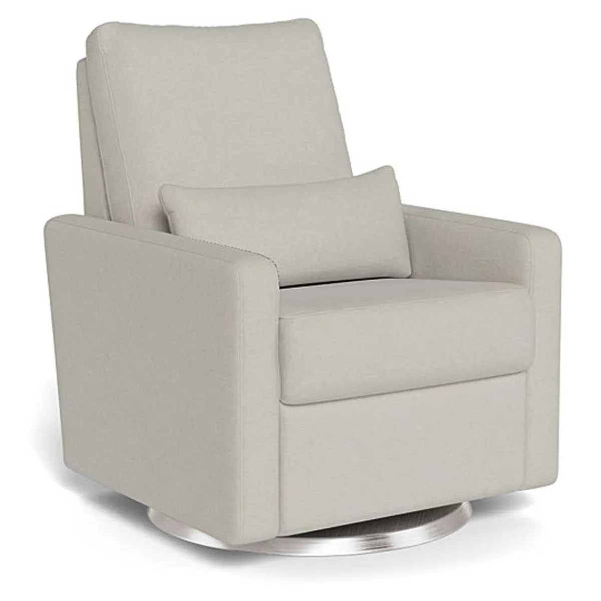 Motorized Gliders|Gliders-Monte Design Matera Glider Motorized Swivel Recliner - Organic Cotton Blend
