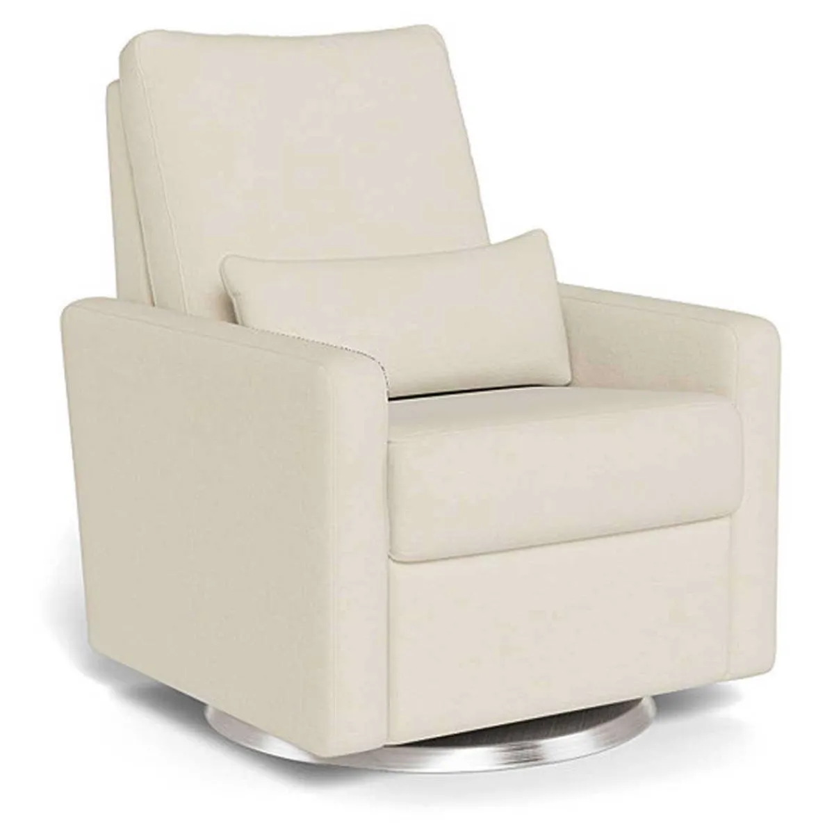 Motorized Gliders|Gliders-Monte Design Matera Glider Motorized Swivel Recliner - Organic Cotton Blend