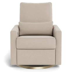 Gliders|Motorized Gliders-Monte Design Matera Glider Motorized Swivel Recliner - Wool Fabric